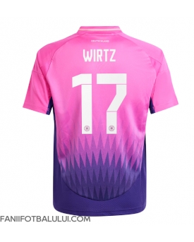Germania Florian Wirtz #17 Tricou Fotbal Replică European 2024 Barbati Deplasare